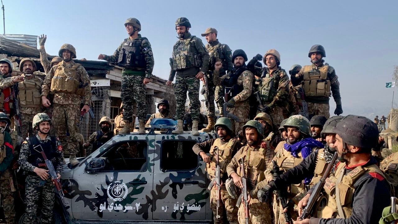 Soldiers with Captured Truck