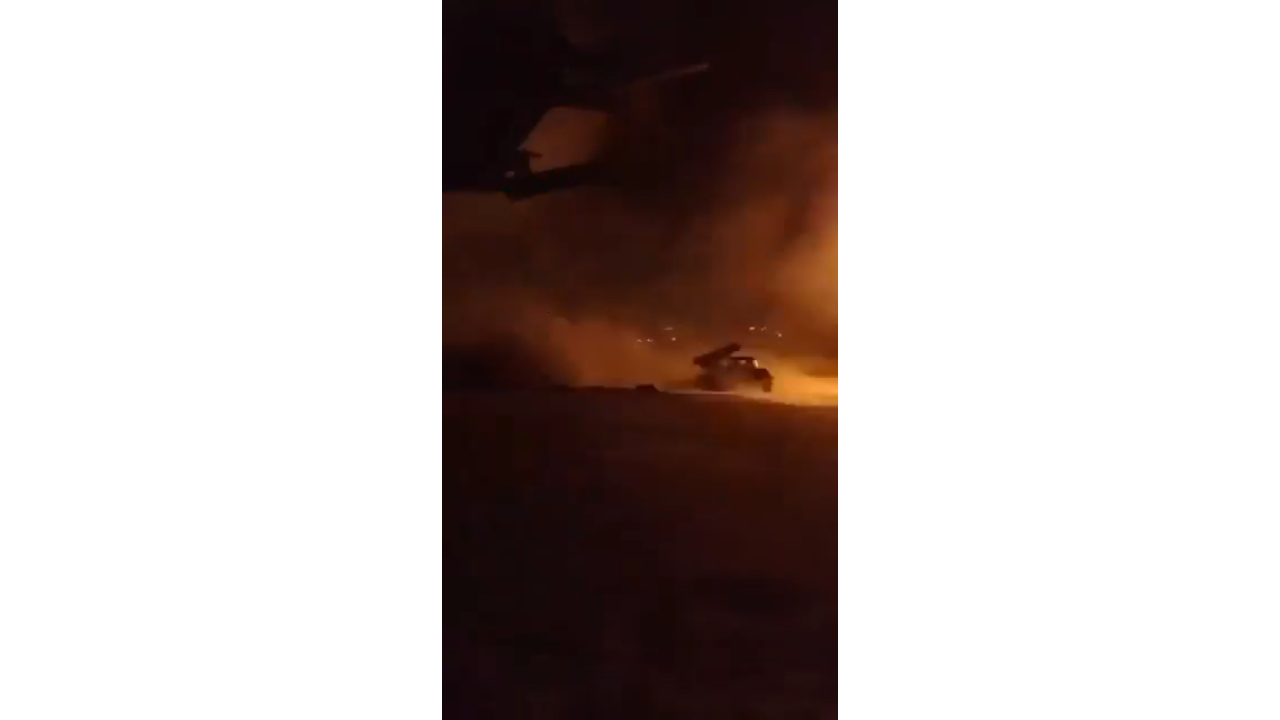 Ghazab 122mm MLRS Fired from Landi Kotal