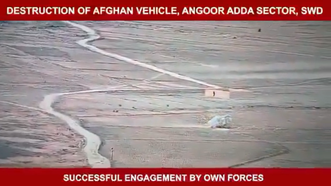 ATGM Strike on Taliban Humvee
