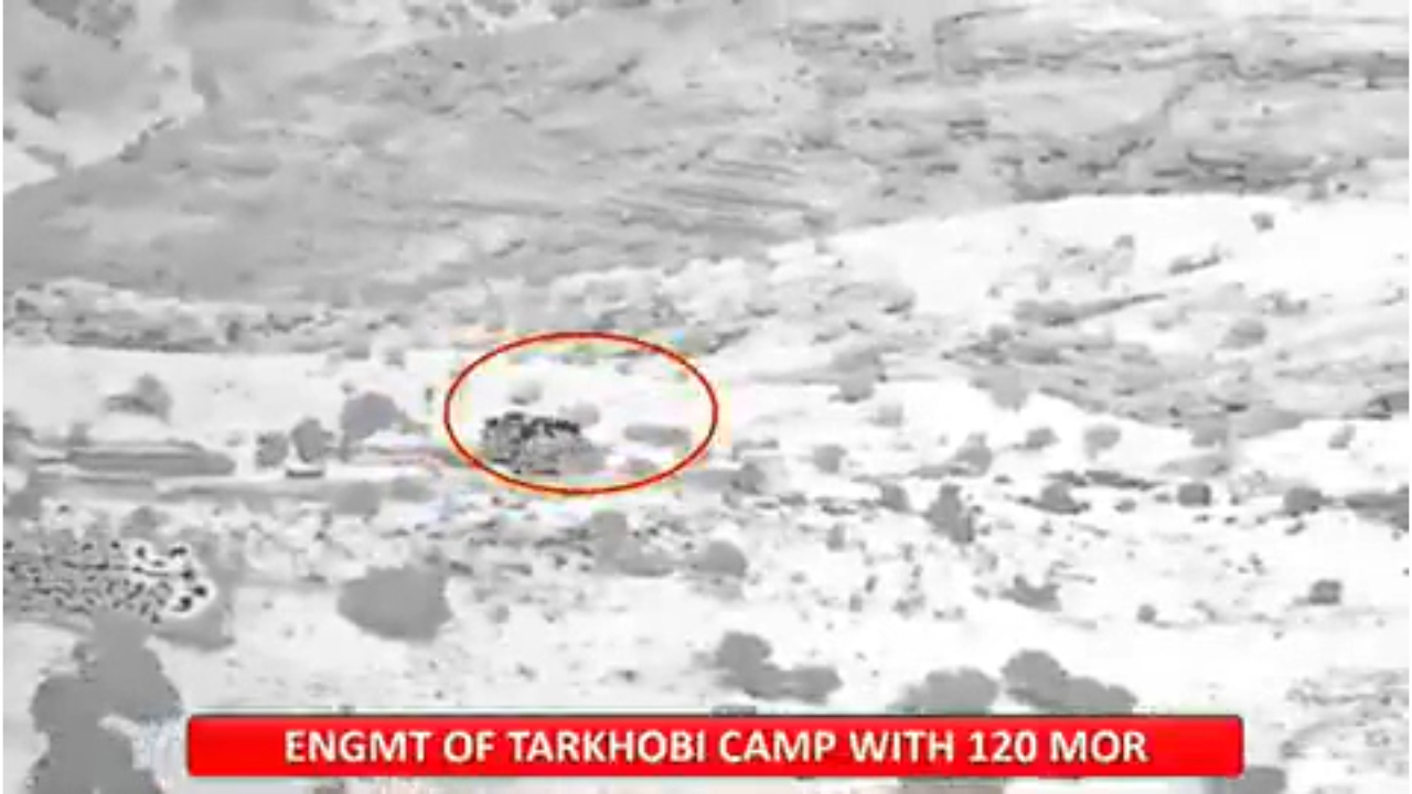 Tarkhobi Camp Destroyed