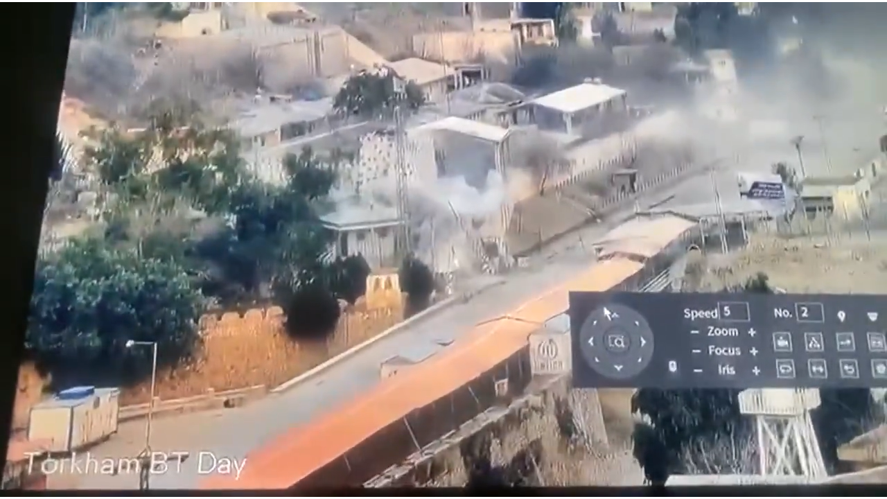 Afghan Tank Destroyed Near Torkham Border