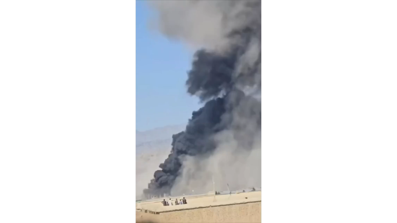 Urgun Military Base Struck